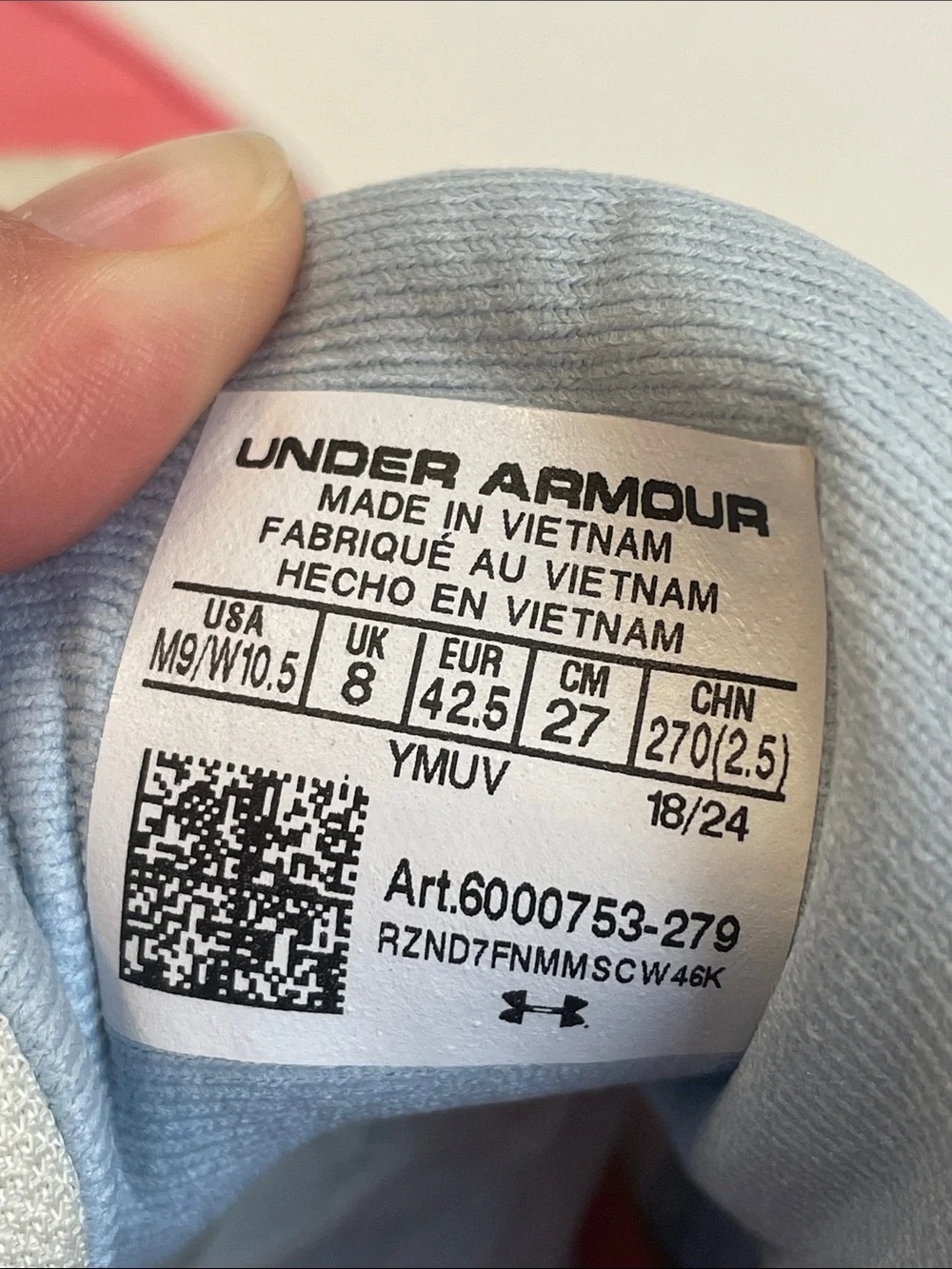 Under Armour Unisex Spawn 7 HOVR+ Athletic Basketball Shoes Men 9 / Women 10.5